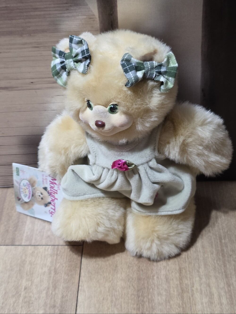 Fisher Price Briarberry Collection Mollyberry Bear Plush Vintage 1998